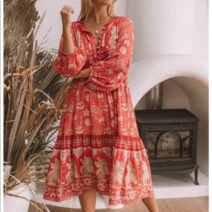 Spell poinciana gown